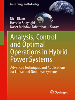 cover image of Analysis, Control and Optimal Operations in Hybrid Power Systems